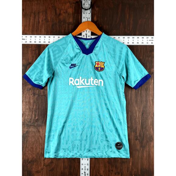 Nike Engineered FC‎ Barcelona Third Jersey 2019-2020 AT2632-310 Youth XL Unicef - Picture 1 of 10